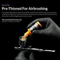 Kaleido RapidAir Metallic Airbrush Paint Set – 12 Colours Pre-Thinned