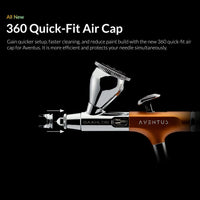 Gaahleri Aventus Verdant Ember Airbrush 0.2/0.4mm Dual Action Gravity Feed