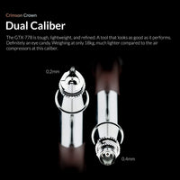 Gaahleri Aventus Crimson Crown — Dual-Action Airbrush 0.2mm & 0.4mm 45770