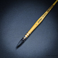 Da Vinci 418 Squirrel Wash Brush – Natural Hair Oval Mop Watercolour Brushes Range Singles