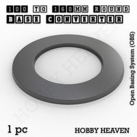 Round Bases Size Converters Round to Round 3d Print Full Range