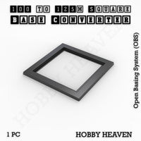 Square to Square Bases Size Converters 3d Print Full Range