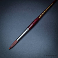 Pro Arte Acrylix Series 202 Round Brush – Synthetic Brush for Acrylic & Oil Painting