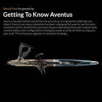 Gaahleri Aventus Crimson Crown — Dual-Action Airbrush 0.2mm & 0.4mm 45770