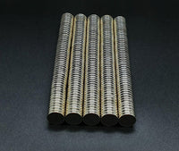 10mm x 2mm Neodymium N50 Strong Magnets - Hobby HeavenMAG - 10x2 - 5MAG - 10x2 - 5