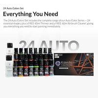 Kaleido RapidAir™ 24 Automotive Airbrush Paint Set