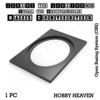 Wargaming Oval to Rectangle Base Converters – Tabletop Games | 3D Printed Tabletop Accessories