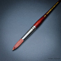 Pro Arte Acrylix Series 202 Round Brush – Synthetic Brush for Acrylic & Oil Painting