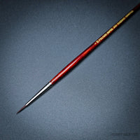 Pro Arte Acrylix Series 202 Round Brush – Synthetic Brush for Acrylic & Oil Painting