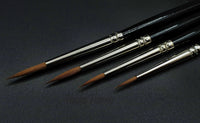 Rosemary & Co Serie 33 Miniature Brush Set (Sizes 3/0, 0, 1, 2)
