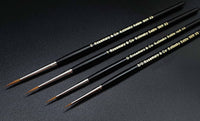 Rosemary & Co Serie 33 Miniature Brush Set (Sizes 3/0, 0, 1, 2)
