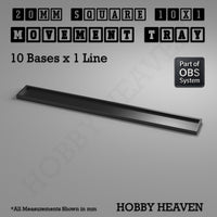 Square Movement Trays | OBS System | 20mm 25mm 30mm 40mm 50mm Bases