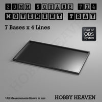 Square Movement Trays | OBS System | 20mm 25mm 30mm 40mm 50mm Bases