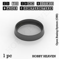 Round Bases Size Converters Round to Round 3d Print Full Range