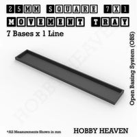 Square & Rectangle Movement Trays for Miniature Tabletop Games | Compatible with Popular Wargames | Full Range UK