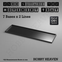 Square Movement Trays | OBS System | 20mm 25mm 30mm 40mm 50mm Bases