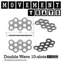 25mm Movement Trays for Tabletop Games | Waargaming | Full Range