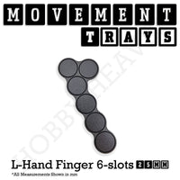 25mm Movement Trays for Tabletop Games | Waargaming | Full Range