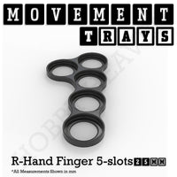 25mm Movement Trays for Tabletop Games | Waargaming | Full Range