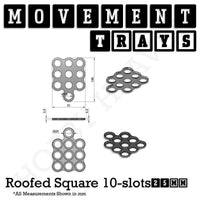 25mm Movement Trays for Tabletop Games | Waargaming | Full Range