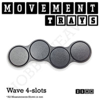 25mm Movement Trays for Tabletop Games | Waargaming | Full Range
