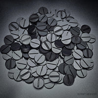28mm Round Slotted Plastic Bases 3d Print - Hobby Heaven