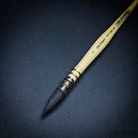 Da Vinci 418 Squirrel Wash Brush – Natural Hair Oval Mop Watercolour Brushes Range Singles