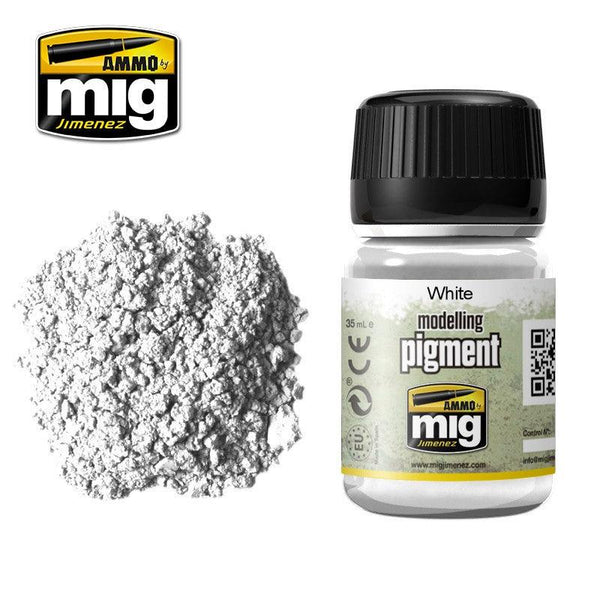 AMMO By MIG Pigment White MIG3016 - Hobby Heaven