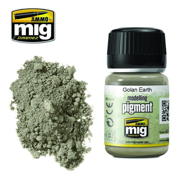 AMMO By MIG Pigment Golan Earth MIG3026 - Hobby Heaven