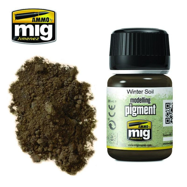 AMMO By MIG Pigment Winter Soil MIG3029 - Hobby Heaven
