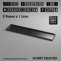 Square Movement Trays | OBS System | 20mm 25mm 30mm 40mm 50mm Bases