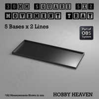 Square Movement Trays | OBS System | 20mm 25mm 30mm 40mm 50mm Bases