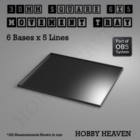 Square Movement Trays | OBS System | 20mm 25mm 30mm 40mm 50mm Bases