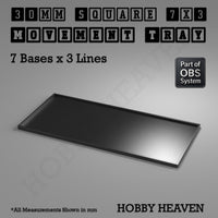Square Movement Trays | OBS System | 20mm 25mm 30mm 40mm 50mm Bases