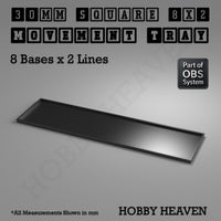 Square Movement Trays | OBS System | 20mm 25mm 30mm 40mm 50mm Bases