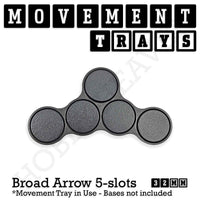 32mm Movement Trays for Tabletop Games | Compatible with Popular Miniatures | Full Range