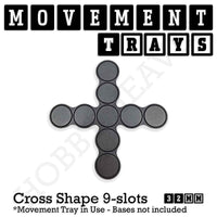 32mm Movement Trays for Tabletop Games | Compatible with Popular Miniatures | Full Range