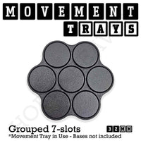 32mm Movement Trays for Tabletop Games | Compatible with Popular Miniatures | Full Range