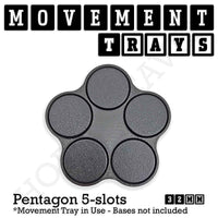 32mm Movement Trays for Tabletop Games | Compatible with Popular Miniatures | Full Range