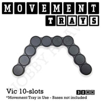32mm Movement Trays for Tabletop Games | Compatible with Popular Miniatures | Full Range