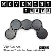 32mm Movement Trays for Tabletop Games | Compatible with Popular Miniatures | Full Range