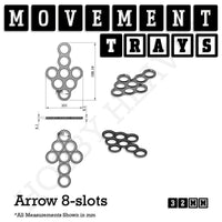 32mm Movement Trays for Tabletop Games | Compatible with Popular Miniatures | Full Range