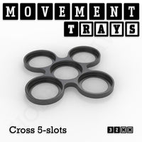 32mm Movement Trays for Tabletop Games | Compatible with Popular Miniatures | Full Range