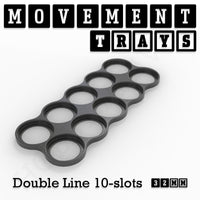 32mm Movement Trays for Tabletop Games | Compatible with Popular Miniatures | Full Range