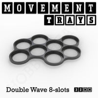 32mm Movement Trays for Tabletop Games | Compatible with Popular Miniatures | Full Range