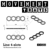 32mm Movement Trays for Tabletop Games | Compatible with Popular Miniatures | Full Range