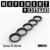 32mm Movement Trays for Tabletop Games | Compatible with Popular Miniatures | Full Range