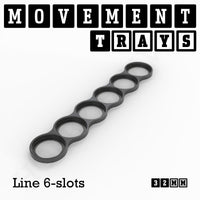 32mm Movement Trays for Tabletop Games | Compatible with Popular Miniatures | Full Range