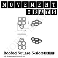 32mm Movement Trays for Tabletop Games | Compatible with Popular Miniatures | Full Range
