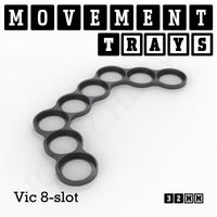 32mm Movement Trays for Tabletop Games | Compatible with Popular Miniatures | Full Range